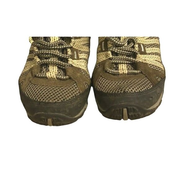 Merrell Women Yokota Ventilator Low Hiking Trail Boot Sneaker Shoe Tan 5 35 - Picture 6 of 6